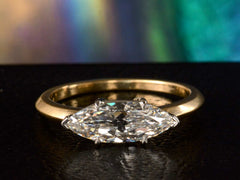 EB 1.27ct Marquise Diamond Ring (top side view)