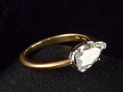 EB 1.27ct Pear Diamond Ring