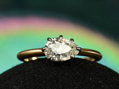 EB 1.31ct Pear Diamond Ring