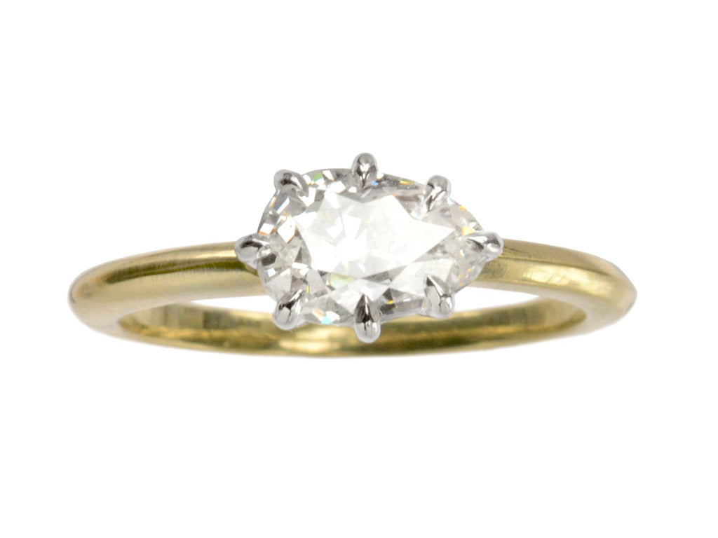 EB 1.31ct Pear Diamond Ring (on white background)