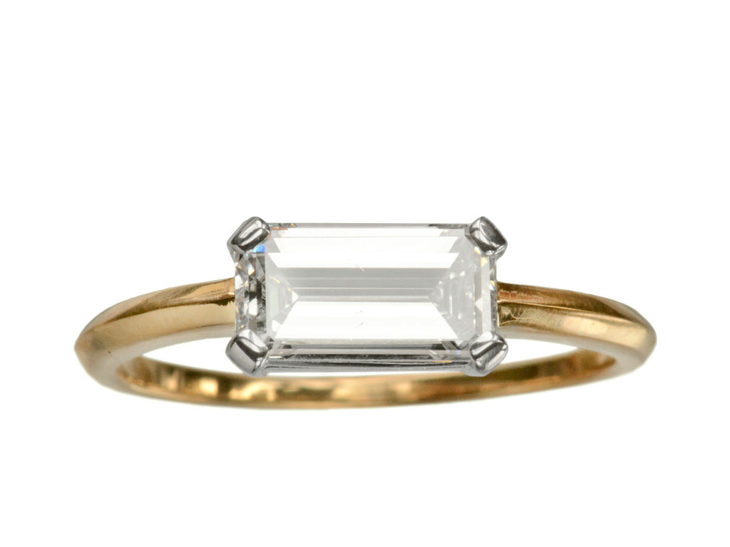 EB 1.33ct East-West Emerald Cut (on white background)