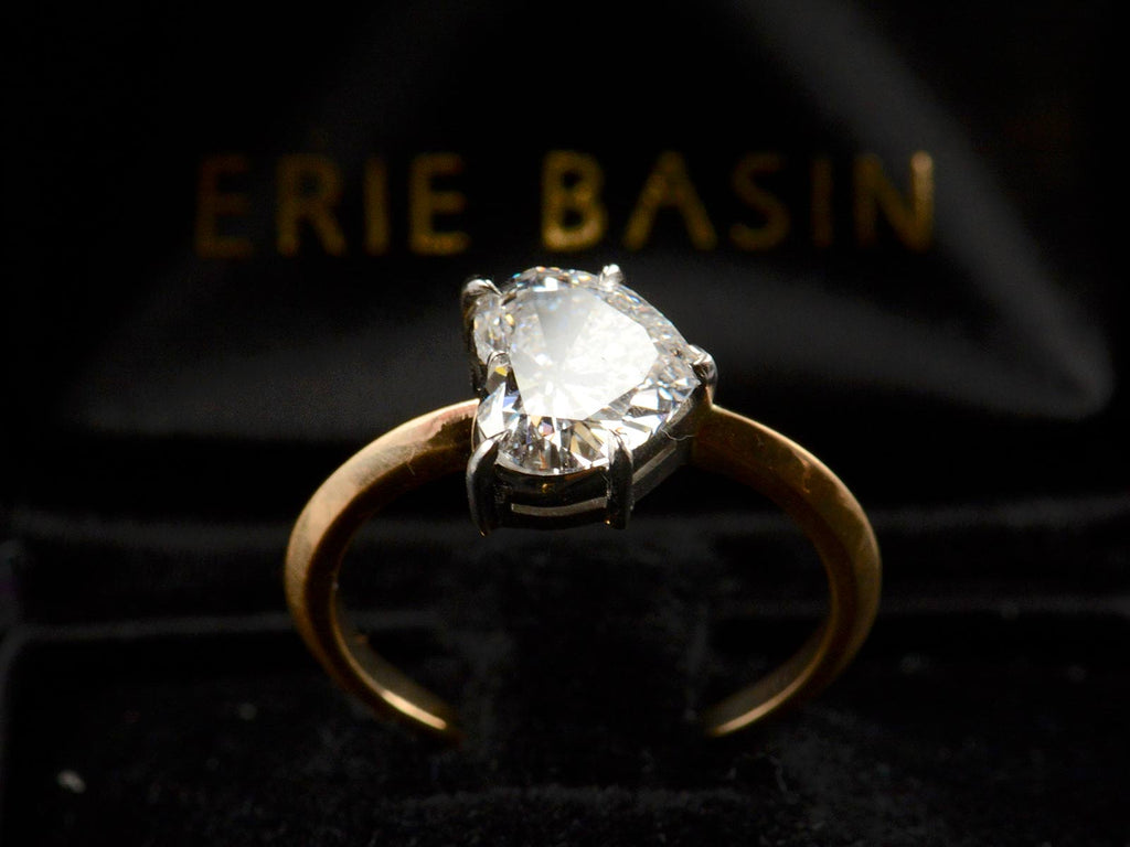 EB 1.33ct East-West Heart Diamond Engagement Ring