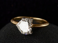 EB 1.33ct East-West Heart Diamond Engagement Ring