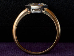 thumbnail of EB Old Cut Hexagonal Ring (profile view)