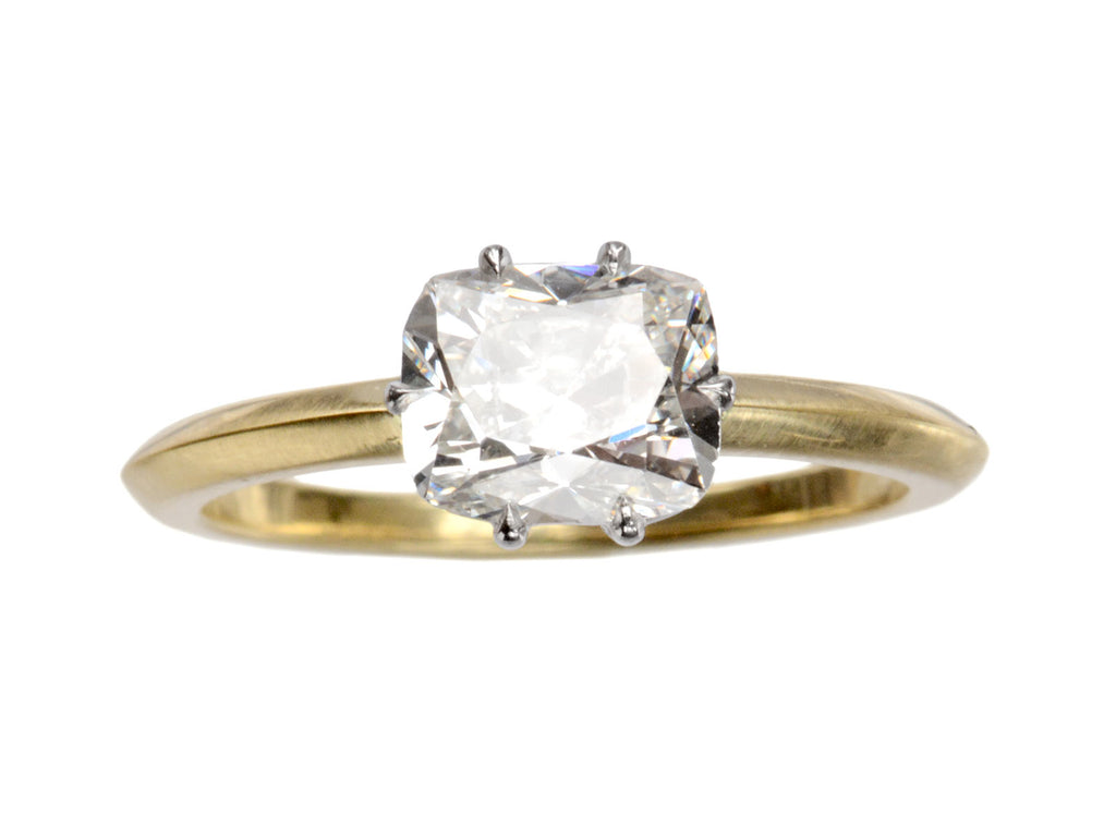 EB 1.33ct Old Mine Ring (on white background)