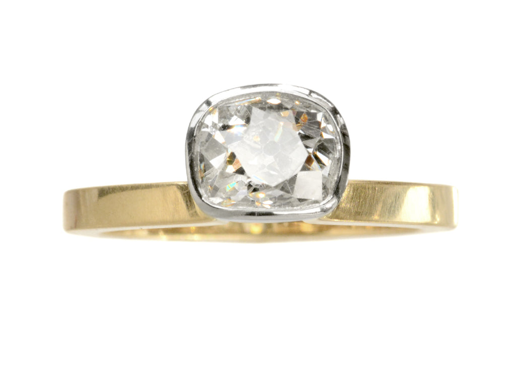 EB 1.33ct Old Mine Ring (on white background)