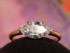 EB 1.51ct East-West Marquise Diamond Ring