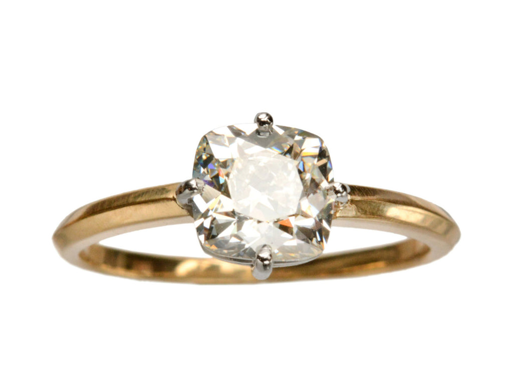 EB 1.51ct Old Mine Cut Diamond (on white background)