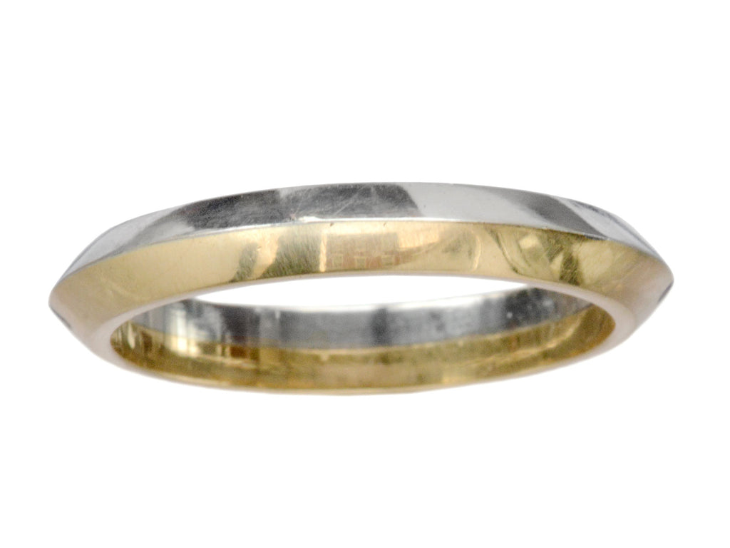 EB 3.3mm Platinum & Gold Band (on white background)