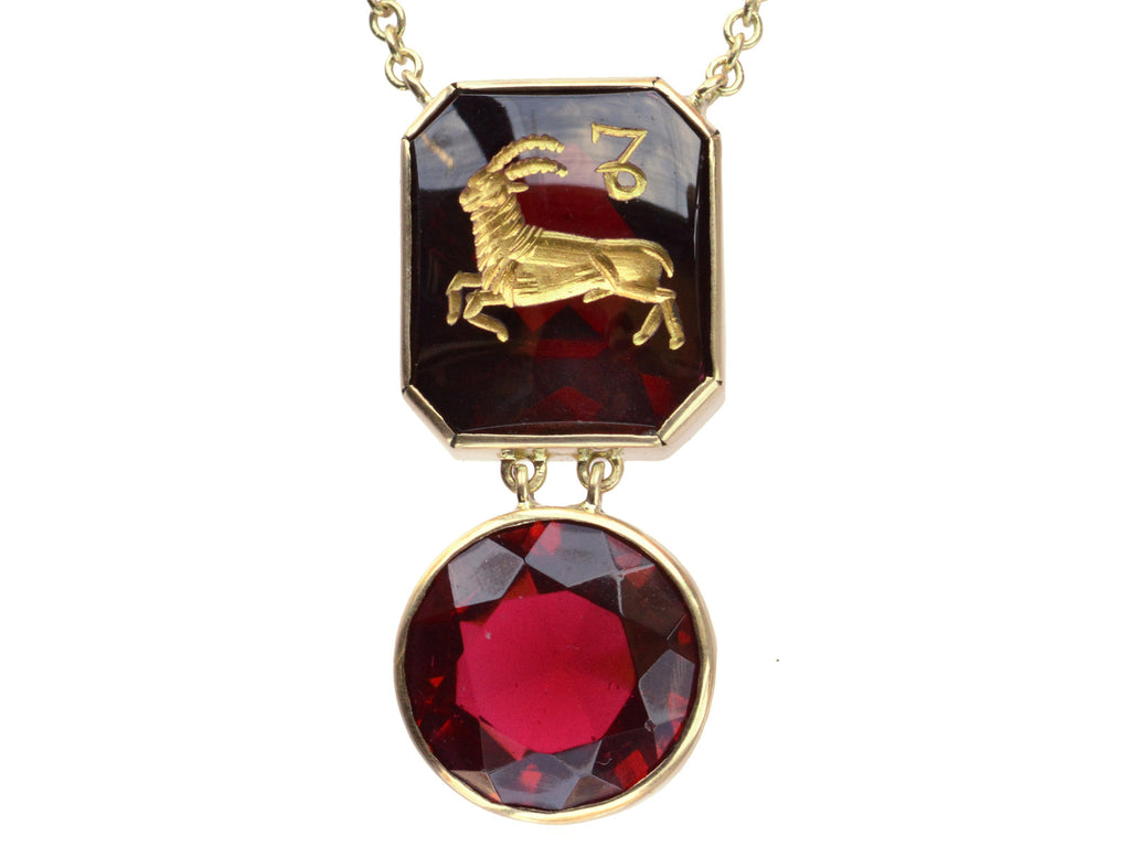 EB Modern Capricorn Necklace (on white background)