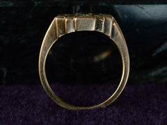 EB Asymmetrical Diamond Tier Ring
