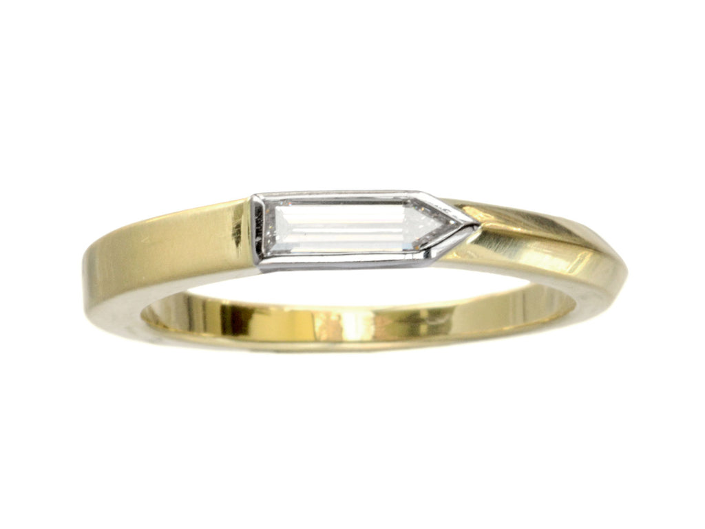 EB 0.27ct Bullet Ring (on white background)