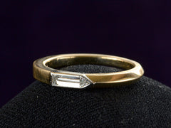 thumbnail of EB 0.27ct Bullet Ring (right side view)