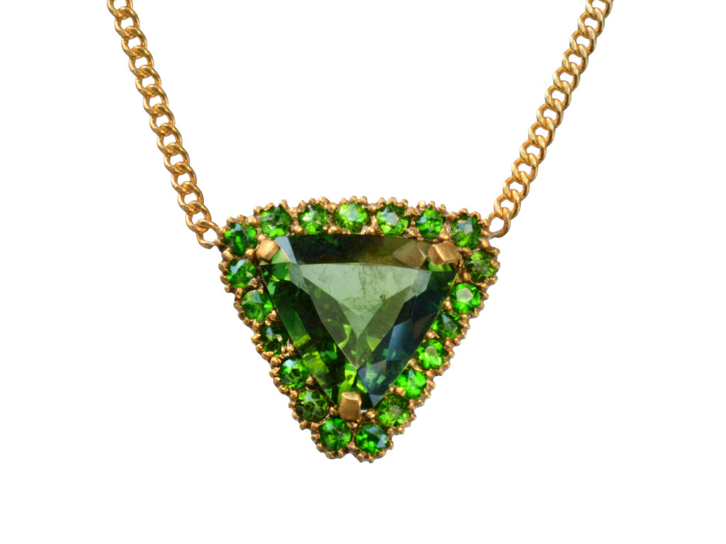 EB Triangular Green Necklace (on white background)