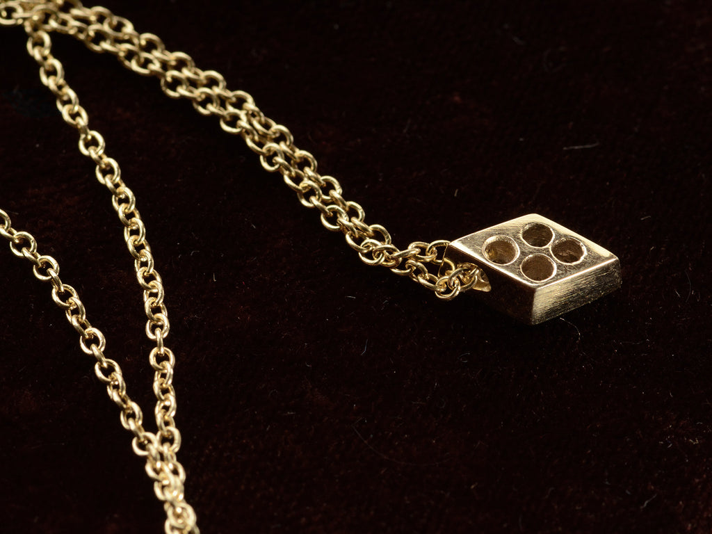 EB Diamond Lozenge Necklace