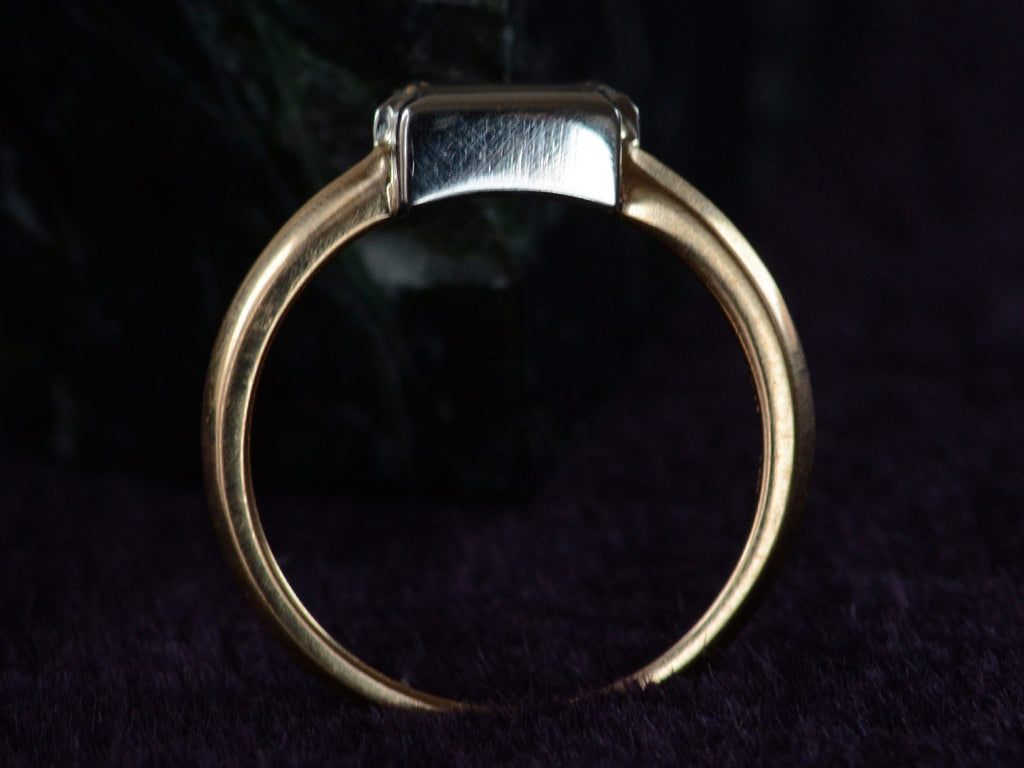 EB Double Rectangle Ring (profile view)