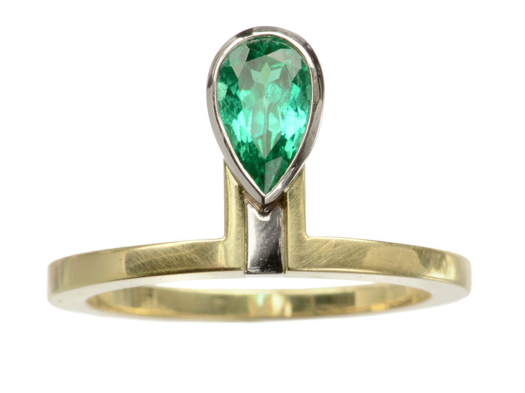 EB Emerald Cobra Ring (on white background)