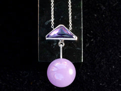 thumbnail of EB Violet Necklace (on black background)