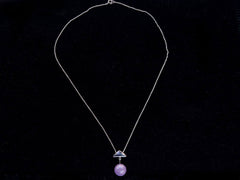 thumbnail of EB Violet Necklace (on black background)