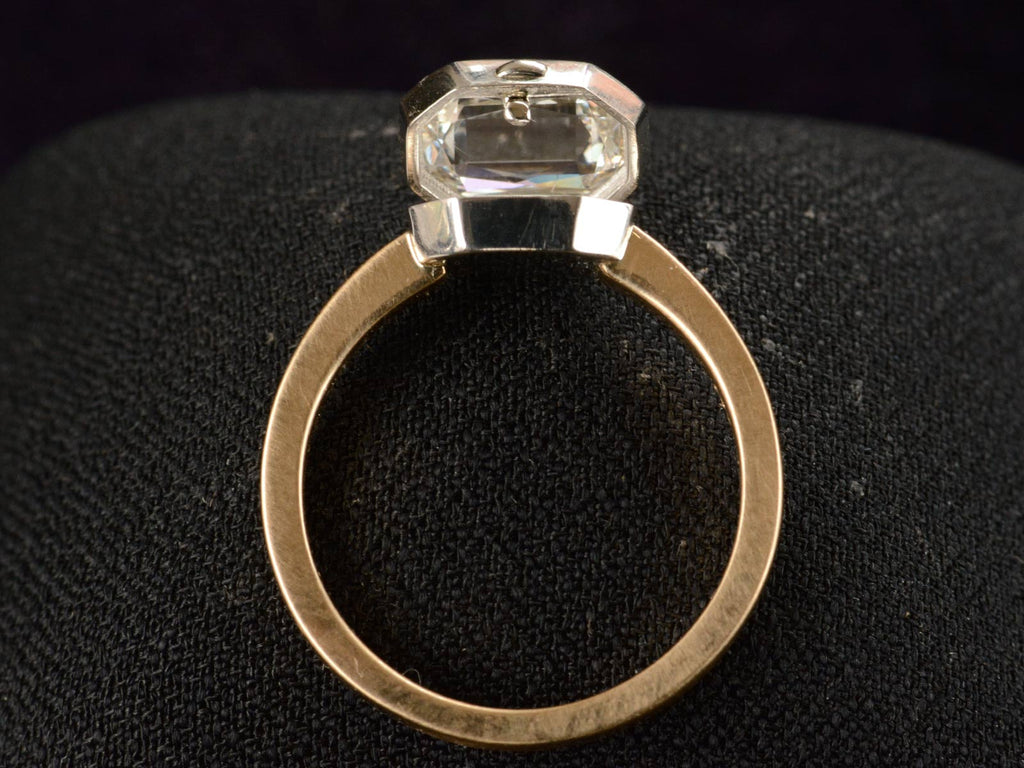 EB Diamond Locket Ring (profile view inside)