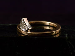 EB Crescent Moon Diamond Ring