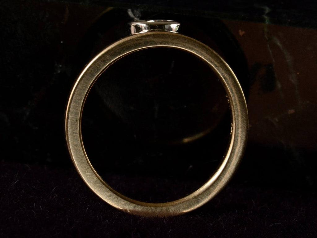 EB Crescent Moon Diamond Ring