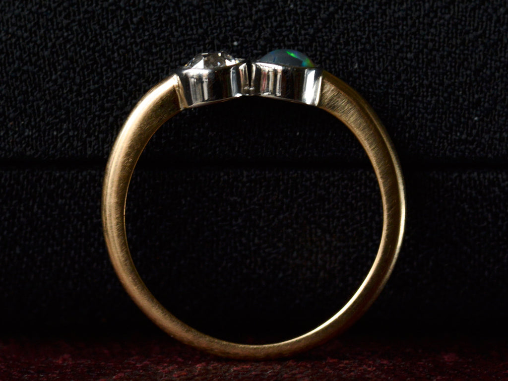 EB Diamond & Opal Ring