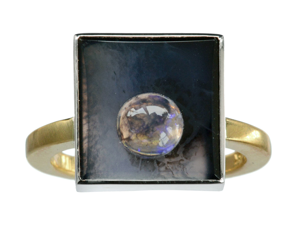 EB Opal Eclipse Signet Ring