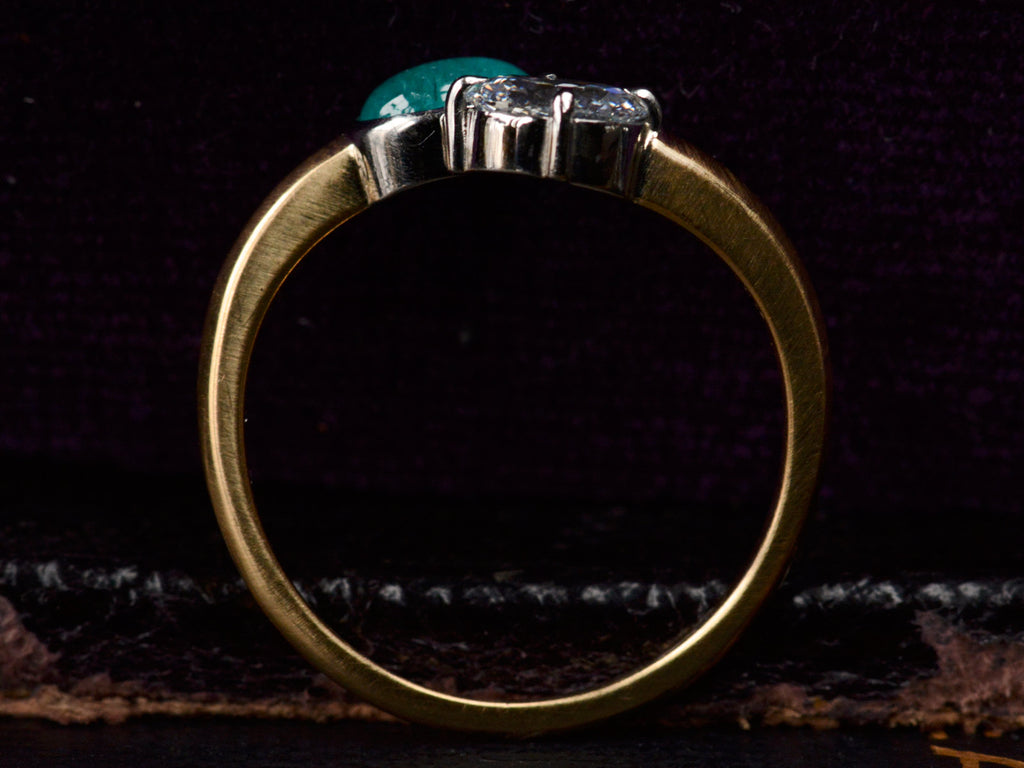 EB Paraiba & Diamond Ring
