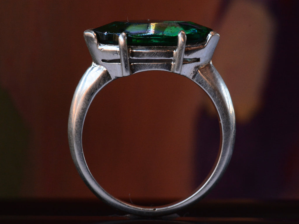 EB Peacock Marquise Ring (profile view)