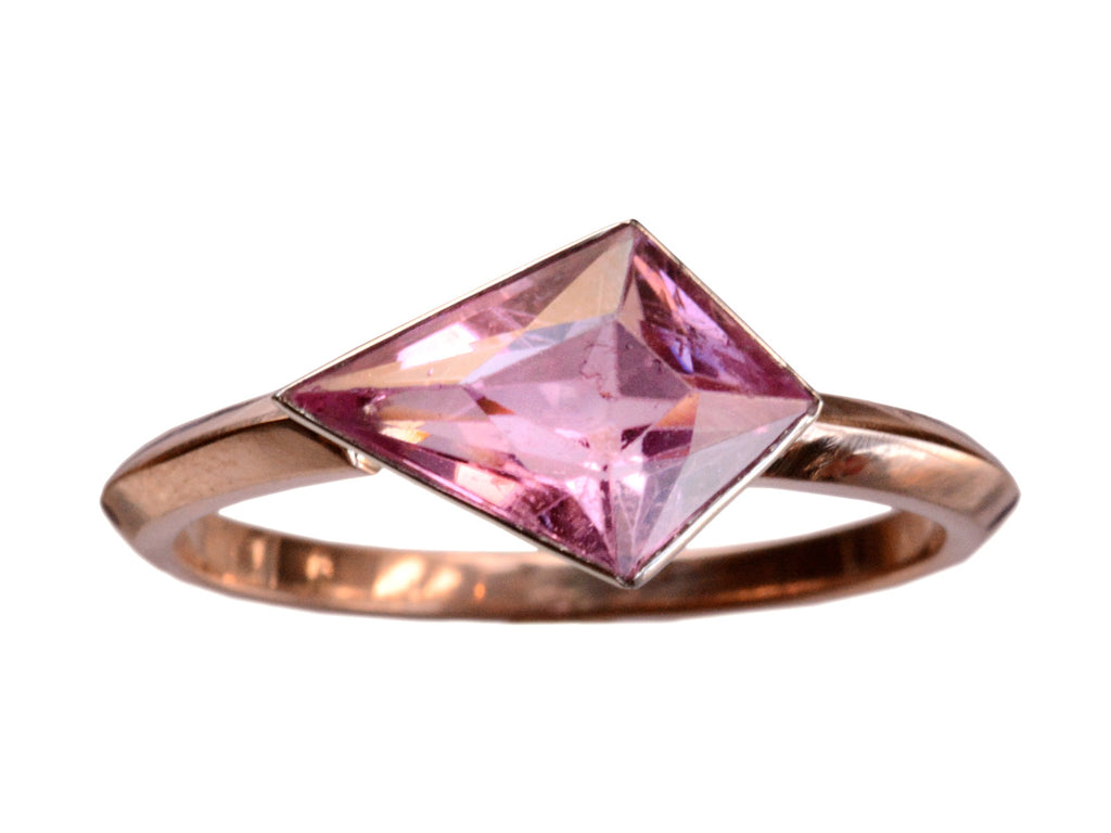 EB Pink Tourmaline Ring (on white background)