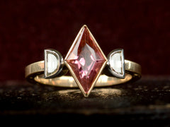 EB Pink Tourmaline & Diamond Ring