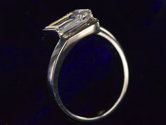 EB 1.34ct Rhomboid Diamond Ring