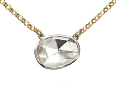 EB Rose Cut Diamond Necklace
