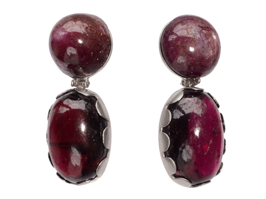 EB Garnet & Ruby Earrings (on white background)