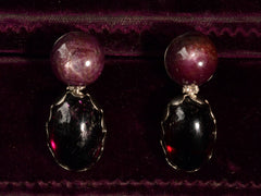 EB Garnet & Ruby Earrings
