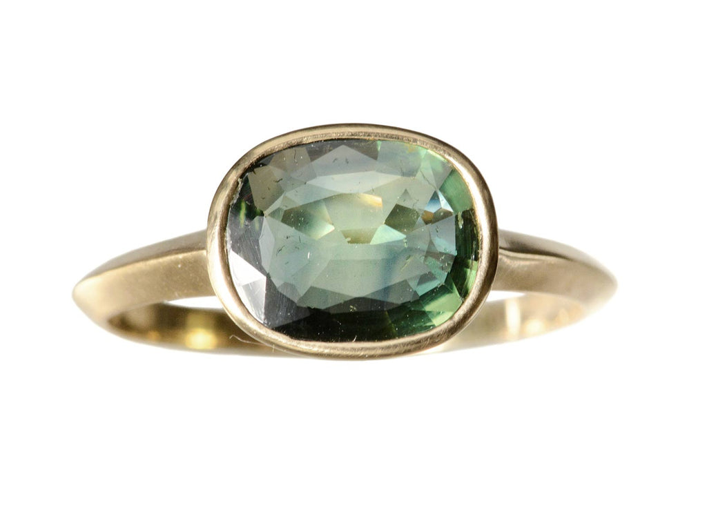 EB Green Sapphire Ring (on white background)