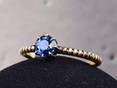 EB 0.76ct Montana Sapphire Ring