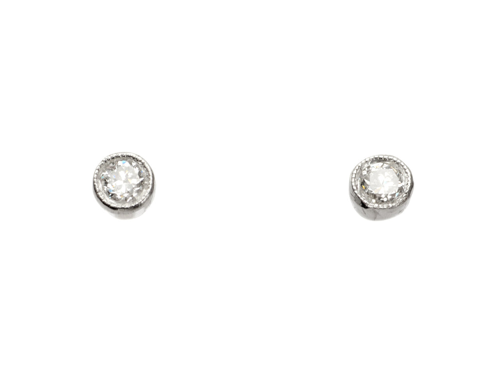 EB Modern Small Diamond Studs (on white background)
