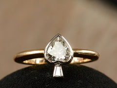 EB Diamond Spade Ring