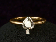 EB Diamond Spade Ring