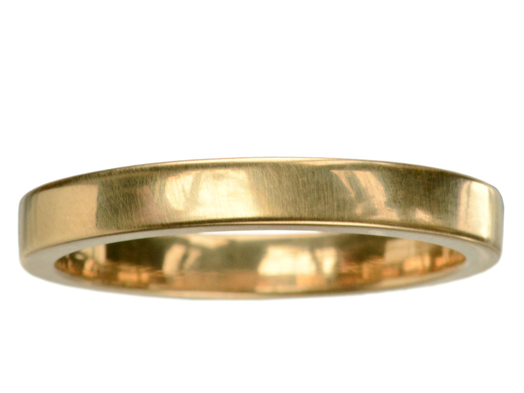 EB 3.3mm Square Wedding Band (on white background)