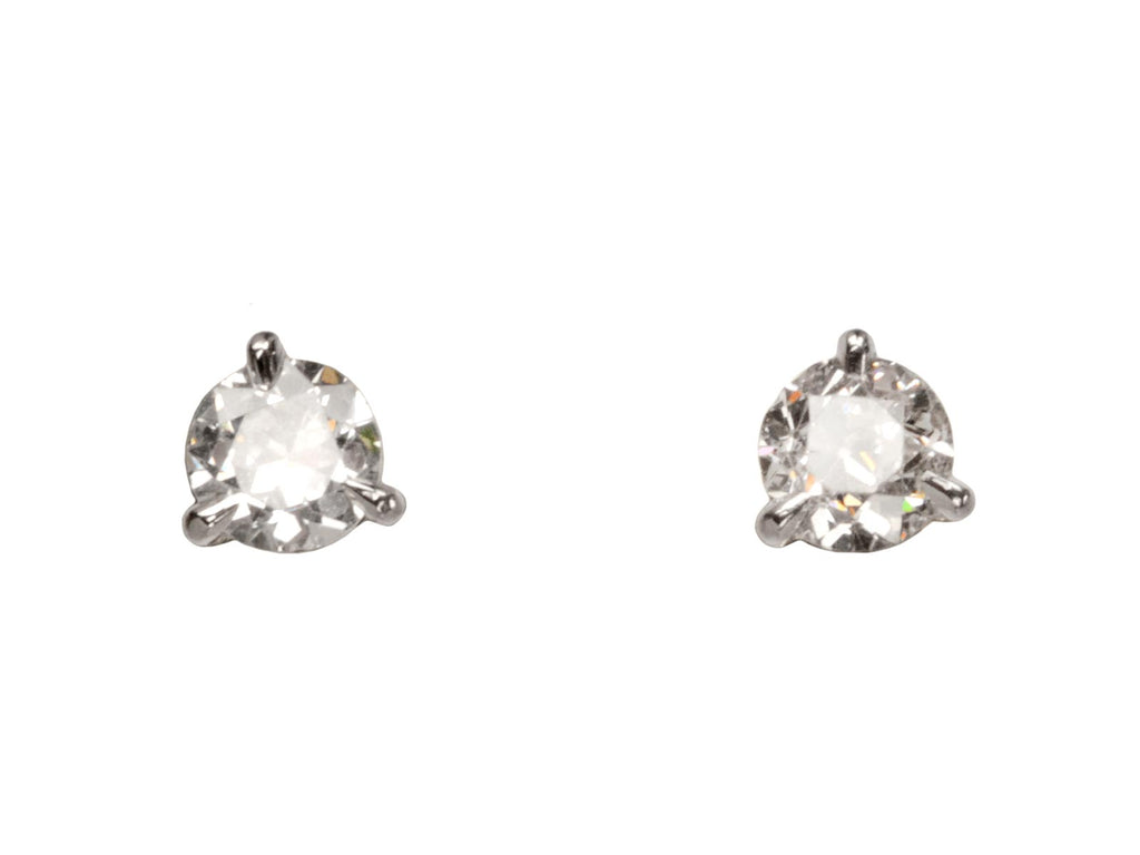 EB Old Cut Diamond Studs (on white background)