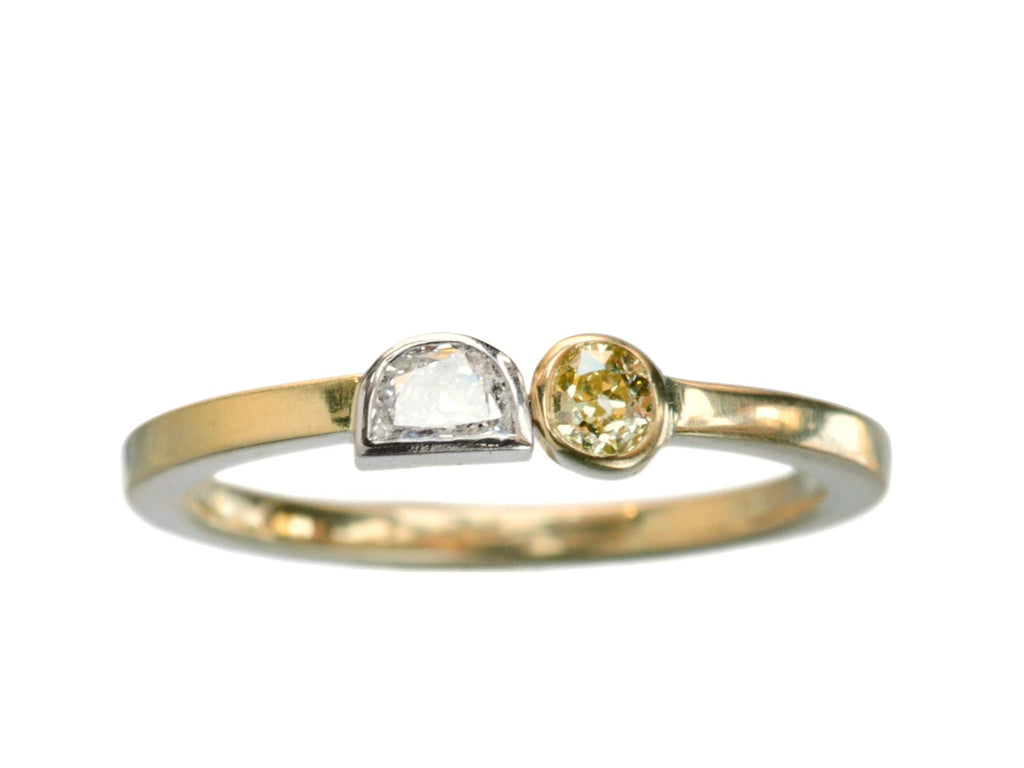EB Sun & Moon Diamond Ring (on white background)