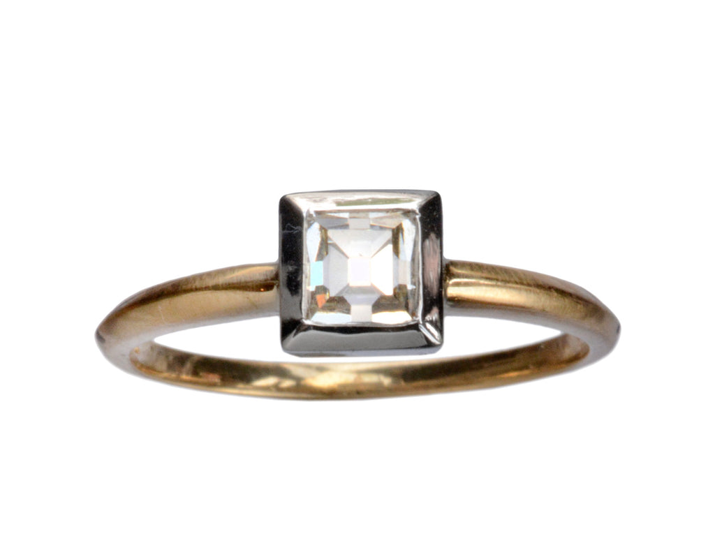 EB 0.54ct Table Cut Ring (on white background)