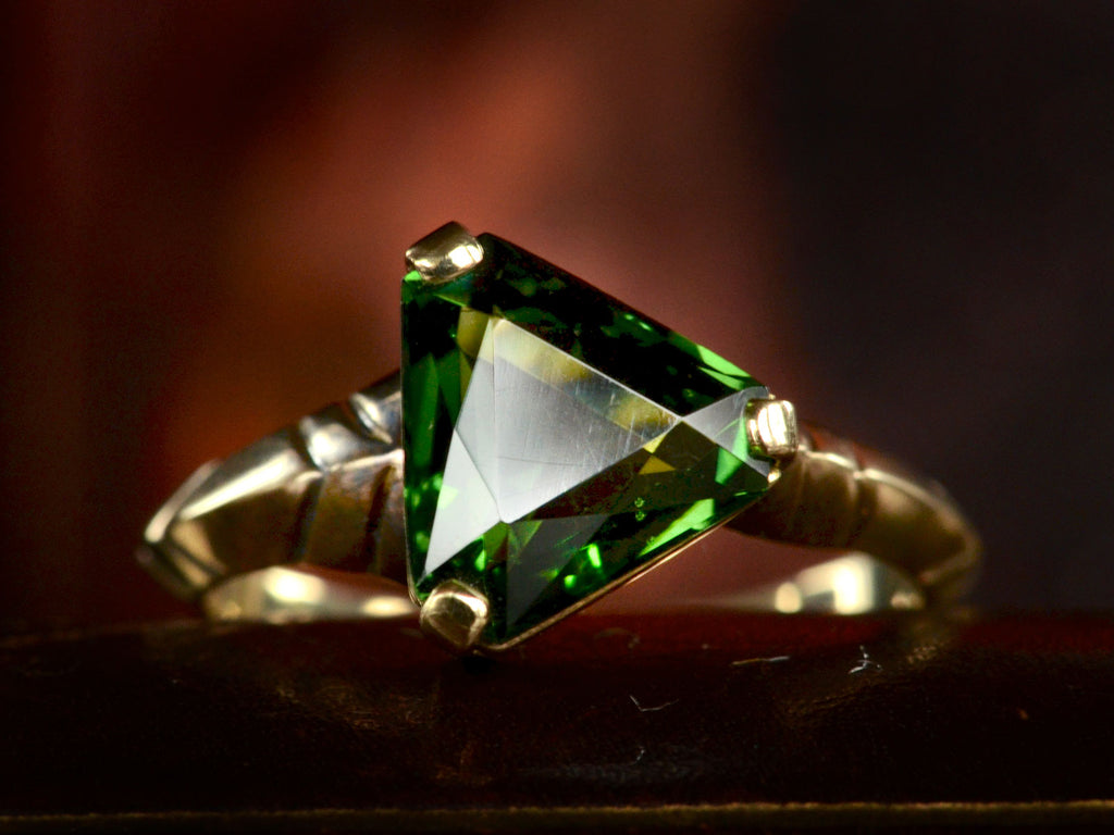 18k Gold Candy Stone Ring with Tourmaline Stones – Jennifer Creel Jewelry