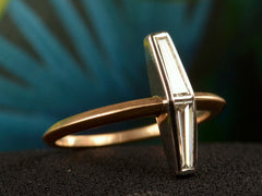 EB 0.54ctw Twin Tapered Baguette Ring