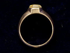 thumbnail of EB Yellow Sapphire Ring (profile view)
