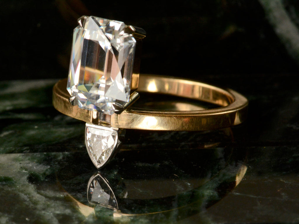EB Zircon and Diamond Ring
