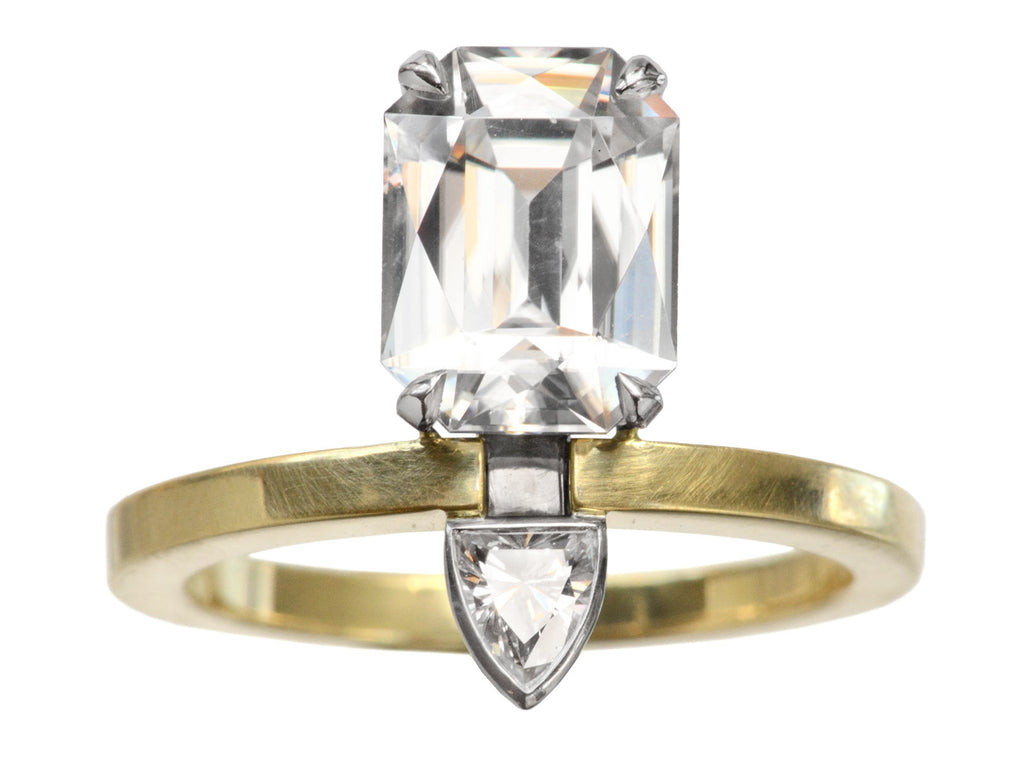 EB Zircon and Diamond Ring